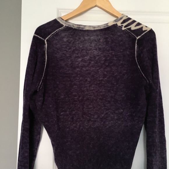 Lucky brand cropped sweater - Picture 2 of 3